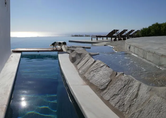 ヴィラ Pastorale-view-boule Bahn Agia Irini (Paros)