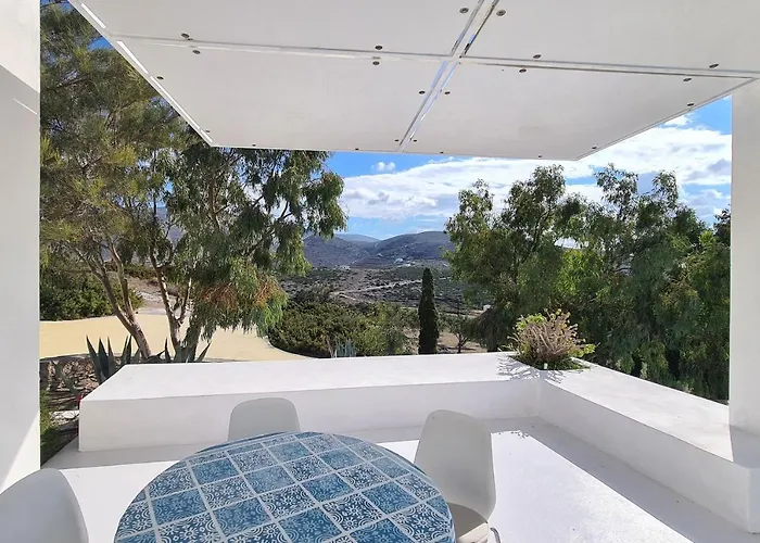 ヴィラ Pastorale-view-boule Bahn Agia Irini (Paros)