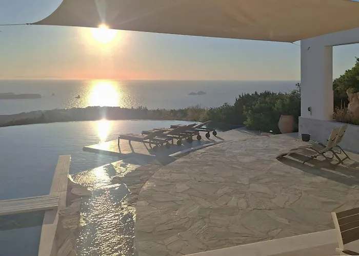 Pastorale-view-boule Bahn Villa Agia Irini (Paros)