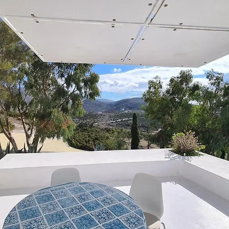 Willa Pastorale-view-boule Bahn Agia Irini (Paros)