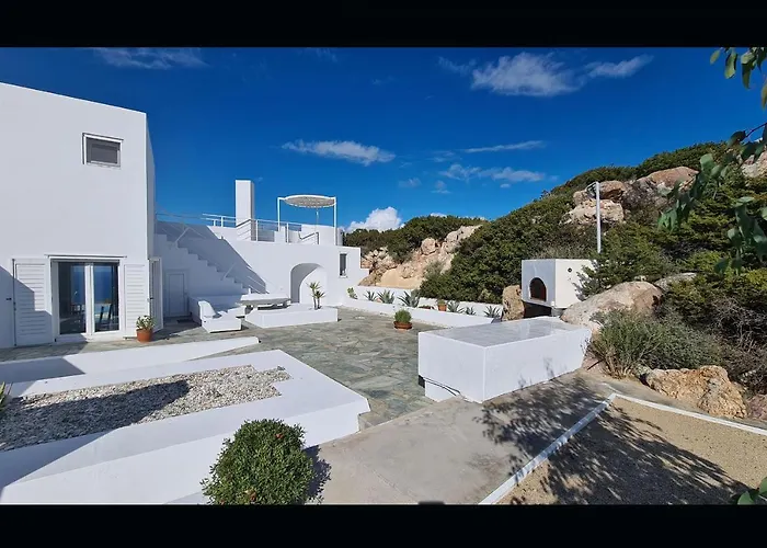 Willa Pastorale-view-boule Bahn Agia Irini (Paros)